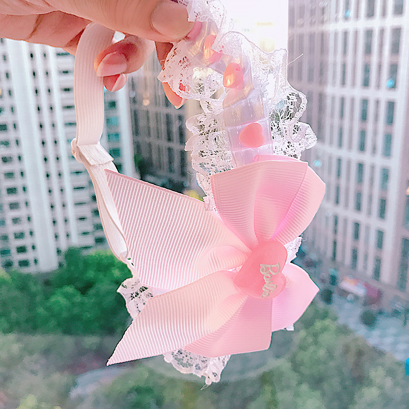 Bow garter dây đeo đùi vòng cổ vòng tay ren làm tình vui vẻ loli dây đeo Nhật Bản cô gái COS dây nịt tất lưới