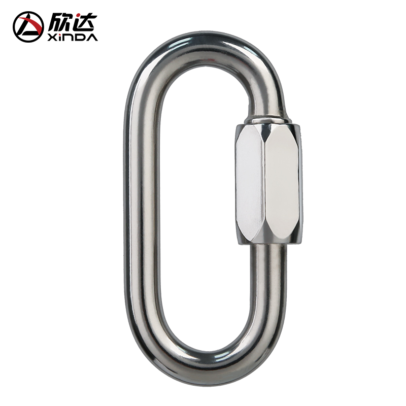 xinda hinda mellon lock plum Longlock climbing buckle outdoor rock climbing main lock stainless steel safety catch quick hang