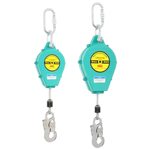 Xinda high-altitude work safety belt speed difference anti-fall device automatic rope grabbing anti-fall locking rope telescopic safety rope descender