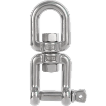 304 stainless steel swivel ring universal wheel quick swivel ring universal joint connection chain buckle pet ring bolt dog leash