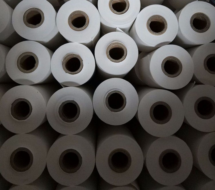 57 * 40 double offset cashier paper ERC09 ribbon special printed paper ground pound electronic scale notes non-thermal 20 -Taobao