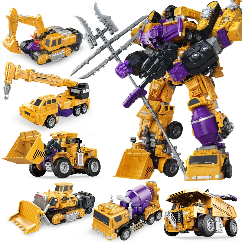 Transformer, игрушечная машина, объединённый конструктор, робот, набор для мальчиков, Кинг-Конг, 6-8 лет