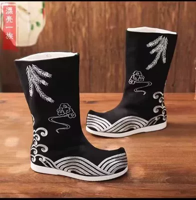 Universal Hanfu, waterproof rubber boots, cosplay