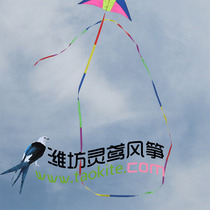 Weifang Lingkite plane barrel tail 30 m ribbon red White blue red black black green color