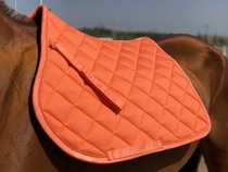 German brand orange saddle pad horse earmuffs horse leggings set detachable large medium and small equestrian supplies