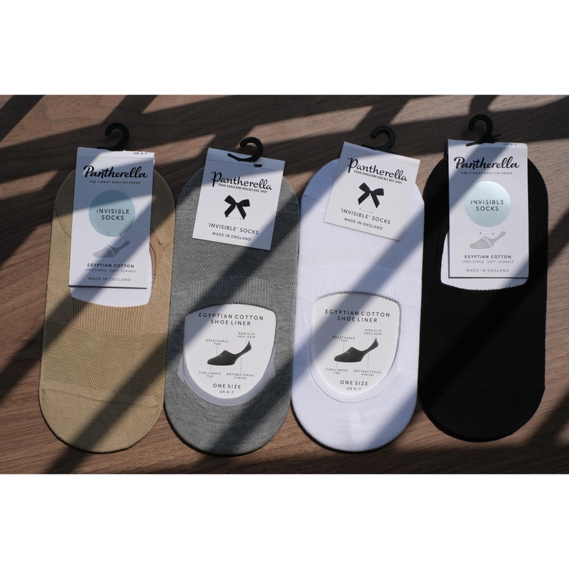 [H] in Stock Pantherella Sizes 34-36 Women's Egyptian Cotton No-Show Socks Rio