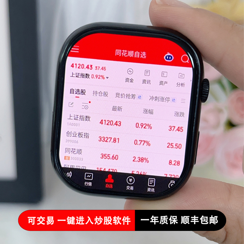 2026 New High-Tech Smart Watch for Stock Trading, Adult Trading Tool, Can Insert Card, Wifi, Download Software 2026 New High-Tech Smart Watch for Stock Trading, Adult Trading Tool, Can Insert Card, Wifi, Download Software