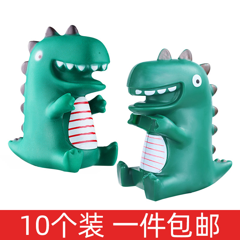 Little dinosaur cake decoration piece red cute cartoon little monster children green dinosaur bake dress