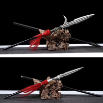 Long gun spear Dragon Quanquan Changer Yang Family Gun 8-Like Cold Weapon Zhao Yun Gun Red Taster Gun Bully Wang Gun Unopened Blade