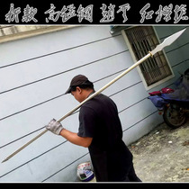 Dragon Springs Town House Treasure Sword Bully Prince Zhao Yun Gun Manganese Steel Soldiers Spear Field Defense of the Red Eagle Taster Gun Unopened Blade