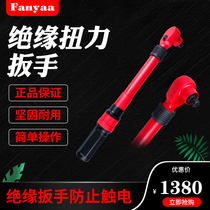 Fanyaa Preset VDE certification 1000V insulated power engineering tools High voltage anti-electric metric torque wrench