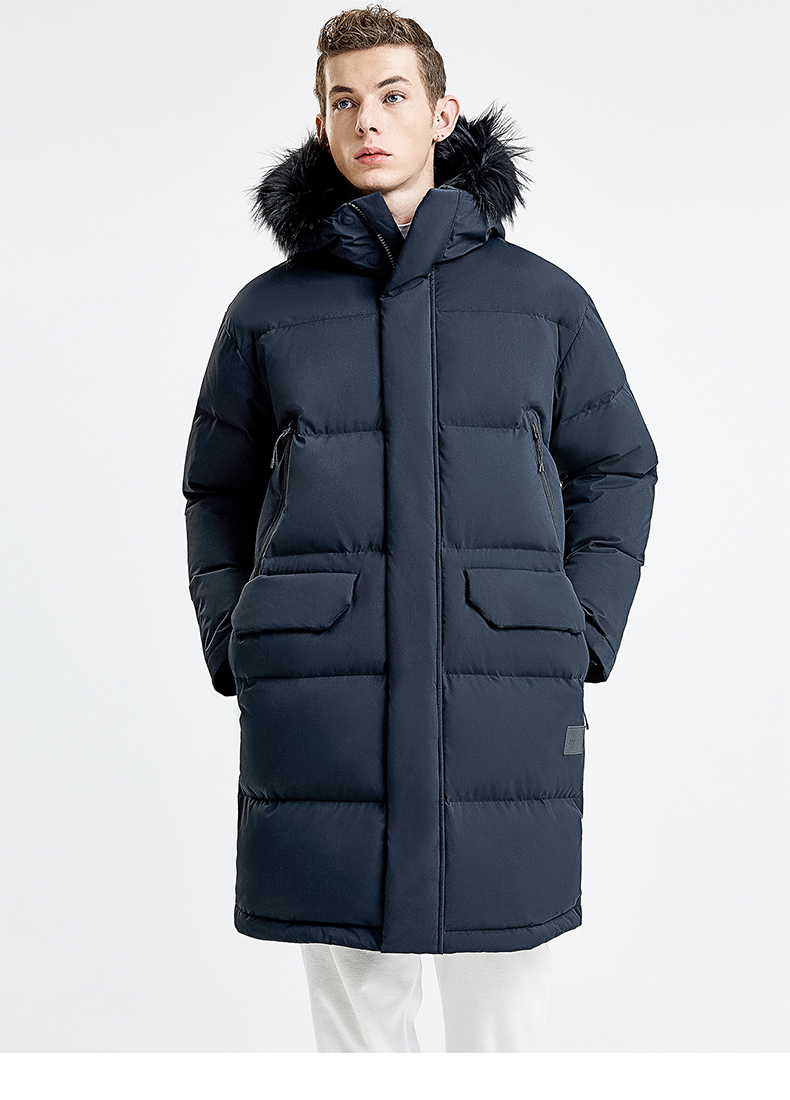 Antalplus Anta flagship store nam nữ xuống áo khoác dài dày áo ấm 2019 mới xuân - Thể thao xuống áo khoác áo phao burberry nữ