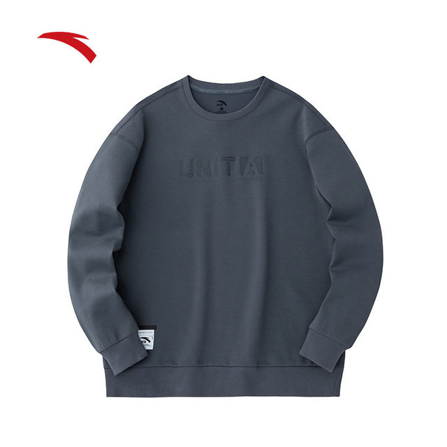 ANTA easy-care pullover sweatshirt for men winter ເສື້ອຍືດແຂນຍາວ ແຂນຍາວ ສະດວກສະບາຍ ສົນໃຈໂທ 152417714