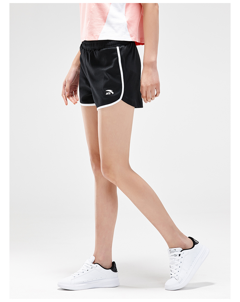 Quần short thể thao Anta nữ mặc mùa hè 2019 cotton mới thấm mồ hôi thấm nước năm quần nữ nhà quần nóng - Quần thể thao quần lining