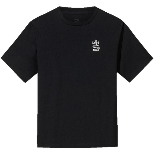 Модная летняя трендовая дышащая спортивная футболка с коротким рукавом для отдыха, свободный крой