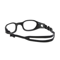 ANTA mens and womens myopia swimming goggles frame high elastic anti-slip silicone black swimming goggles ring new official