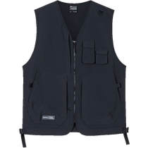(ANTA Champion Outdoor Series) Water-repellent woven workwear vest mens sleeveless jacket 172420601