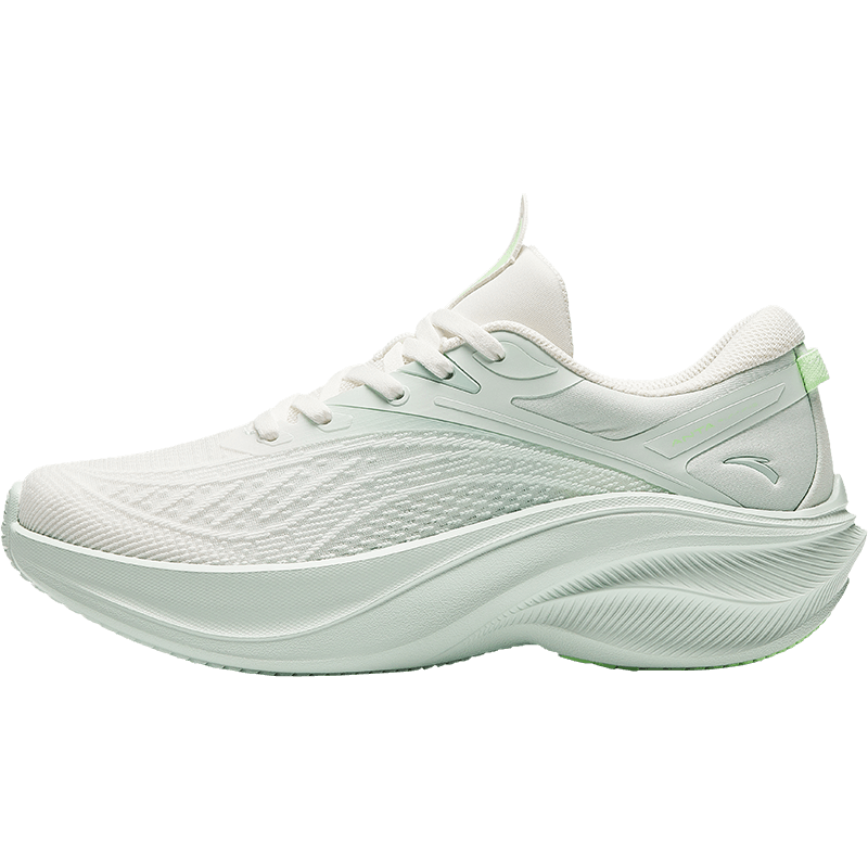 ANTA Градиент цвет Lightweight беговые кроссовки Женские толстая подошва Высокий подъем Износостойкая ткань дышащие кроссовки для бега Летний стиль