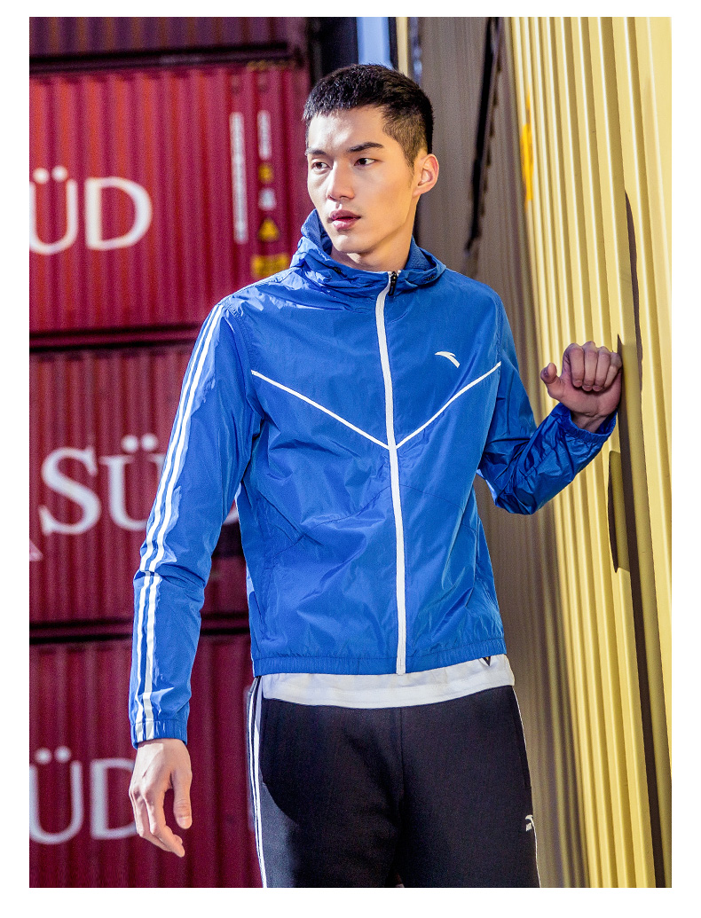 [Zhang Jike với đoạn] Anta nam đích thực thể thao áo gió áo khoác xu hướng thời trang áo khoác 15917642 áo khoác gió thể thao nam