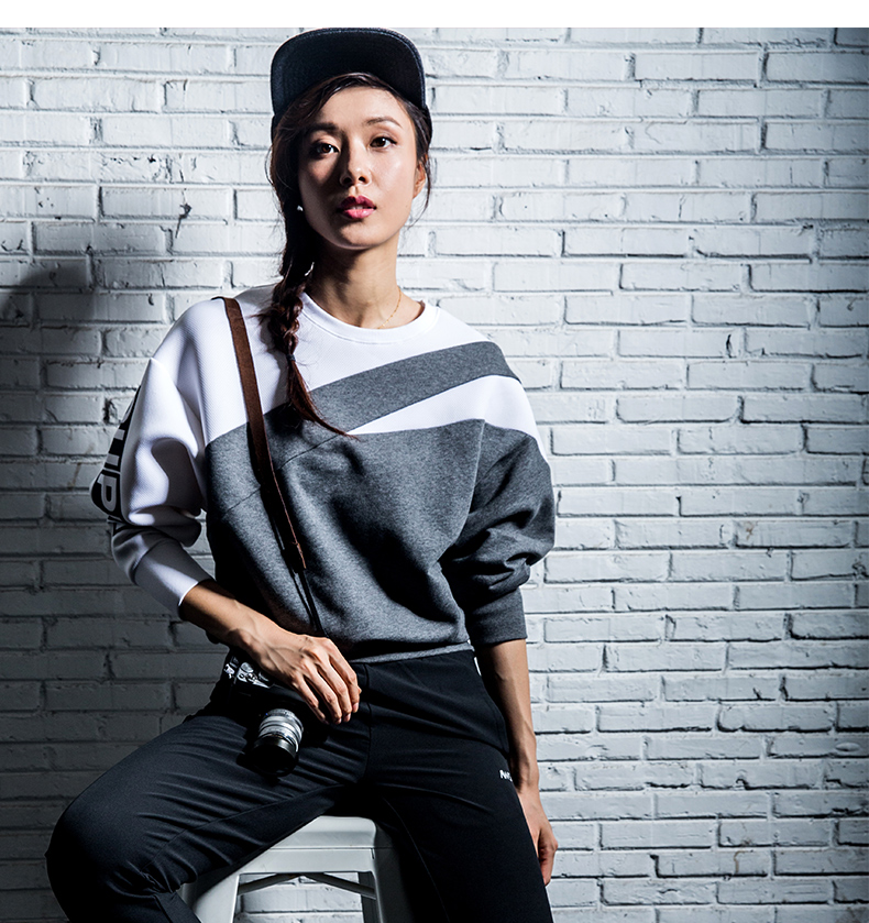 Anta của phụ nữ thể thao áo len của phụ nữ 2018 cửa hàng flagship mô hình đan casual thể thao chui vòng cổ dài tay áo áo khoác hoodie