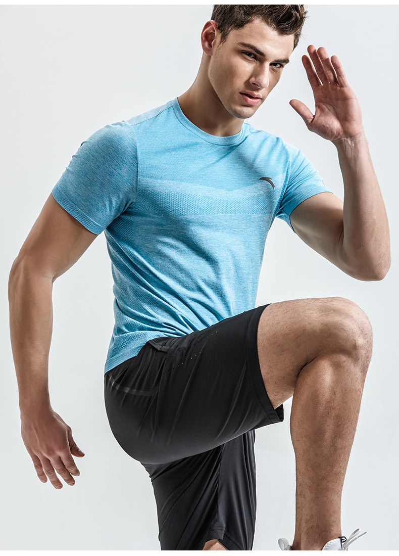 Anta thể thao ngắn tay nam 2018 mùa hè mới thoải mái thể thao thoáng khí nửa tay T-Shirt nam cửa hàng flagship đích thực áo thun thể thao nam chính hãng