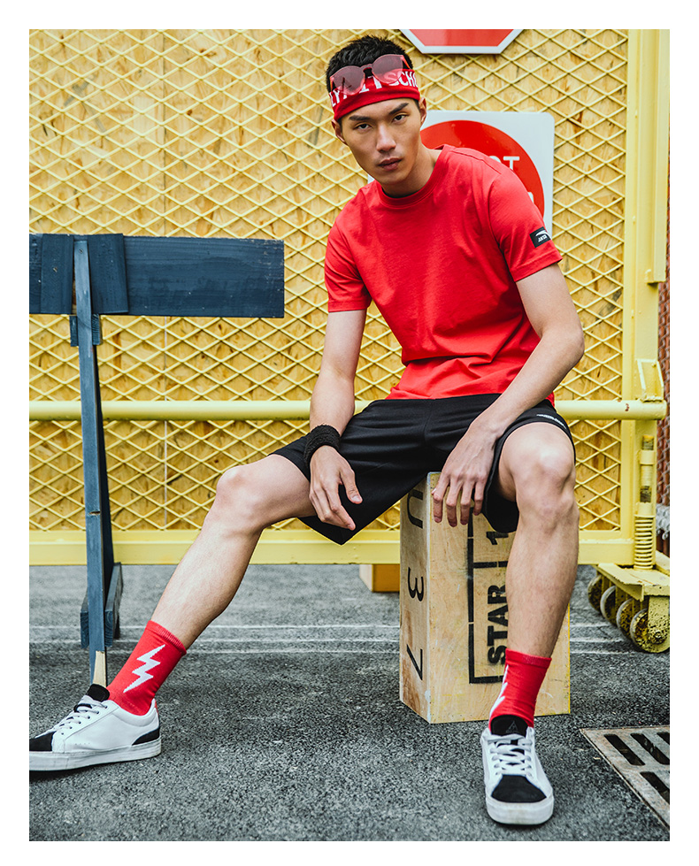 Anta ngắn tay T-Shirt nam 2018 mùa hè mới Slim đơn giản logo nhỏ thể thao và giải trí T-Shirt nửa tay áo nam áo thun thể thao nam