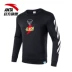 Anta áo len nam 2019 xuân hè mới áo thun nam giản dị áo sơ mi thủy triều DC Justice League tên chung - Thể thao lông cừu / jumper Thể thao lông cừu / jumper