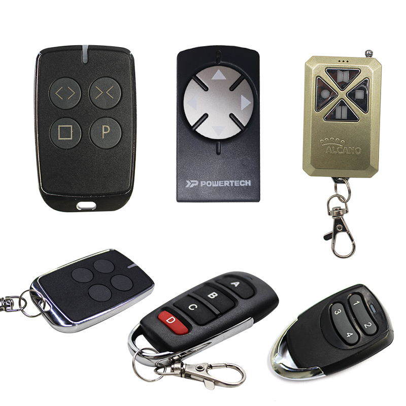 Sliding door machine remote control door opener remote control villa door key rolling code 433 frequency door closer remote control