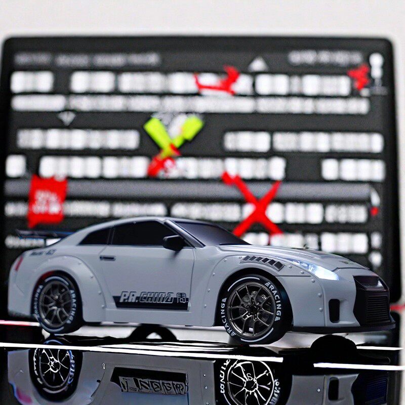 Rc Professional High-Speed Drift Remote Control Car Gtr Four-Wheel Drive Full-Scale App-Controlled Car Model Boy's Gift