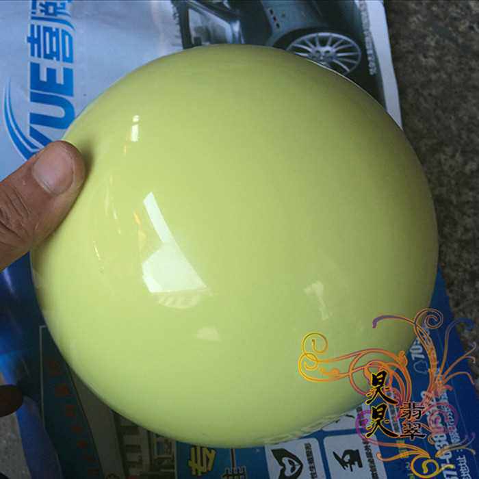 Super bright night pearl luminous ball luminous ball Rough luminous stone Rough super bright natural ornaments send base