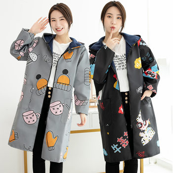 Spring new style smock for work wear for men and women, windbreaker, waterproof and dustproof, young fashionable work clothes, protective clothing