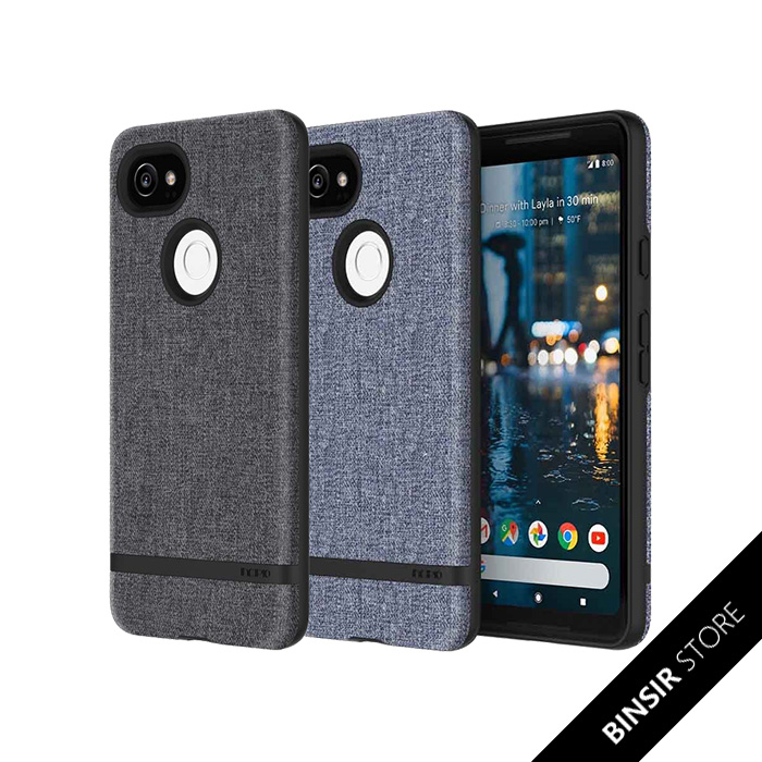 Incipio Google Pixel 2 2 XL Textile Fabric Phone Case Drop-resistant Case