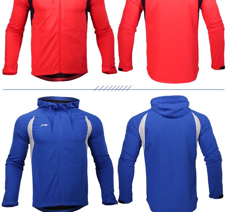 Áo khoác thể thao Li Ning Áo mưa thể thao Đào tạo áo gió nam và nữ Đào tạo bóng đá Ngoại hình Trang phục thể thao mẫu áo gió nữ đẹp 2020