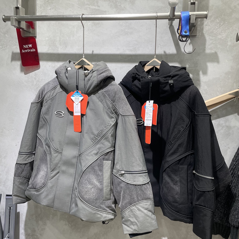 【Fd】Authentic Extreme Cold Series 90% down Loose-Fitting Trendy American-Style Warm down Jacket 909 【Fd】Authentic Extreme Cold Series 90% down Loose-Fitting Trendy American-Style Warm down Jacket 909