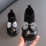 Демисезонная детская флисовая удерживающая тепло обувь для девочек для раннего возраста для принцессы, 1-2 лет, мягкая подошва