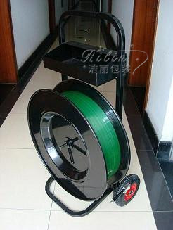 Luxury plastic steel belt reel, packing belt bracket, PET packing belt car, plastic steel belt reel packaging tool