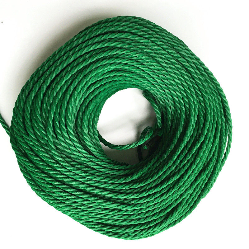 Huacan fishing net special pull rope green pull rope high strength polyethylene rope PP rope packed tent rope
