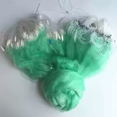 Huaiyu 1 refers to 1 5 refers to imported green silk three-layer White net fishing net food fishing net small white strip fishing net fishing net sticky net