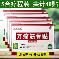 5 in 40 patch Ji Shi Rende Wan pain bone stick bone Medical cold compress neck and shoulder cervical spine shoulder waist and leg pain