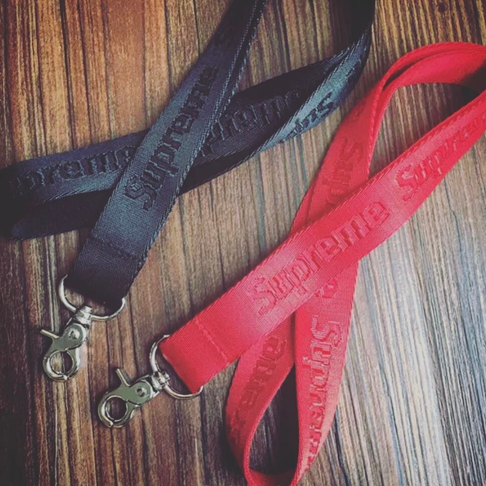 supreme keychain lanyard