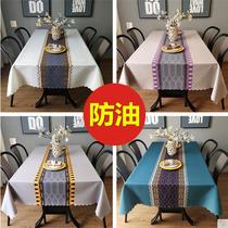 Stall mat cloth Water proof Stall cloth Stall cloth Personality Night Market display cloth Tablecloth Waterproof leave-in rectangular coffee table