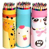 Colour Pencil Adult Child Drawing Pen Safety Non-toxic Vegetarian Sketching Pen Children Swivel Introductory color beginners Multi