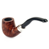 Петерсон Петерсон Серебряный Кольцо Армия Армия Касему Вставка армии 925 Серебряный круг световой лицо 69 изгиб бои