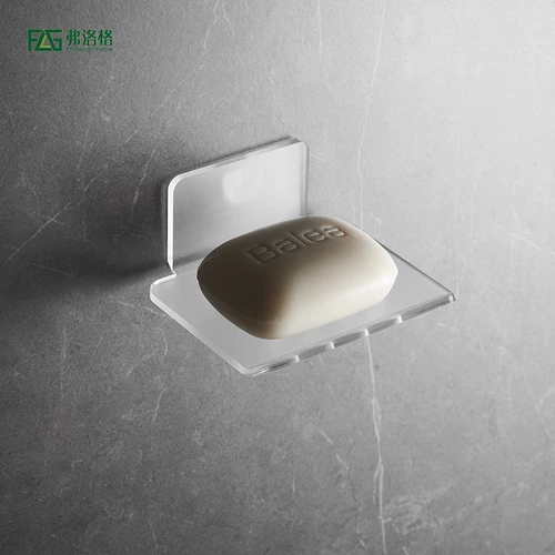 Мыло для мыла для мыла простая мыльная коробка туалетная стена отверстия -Стоички для хранения мыло