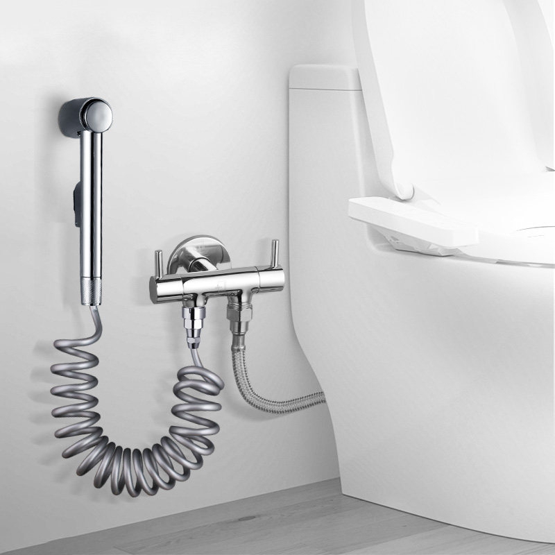 Submarine dressing room toilet spray gun woman partner high pressure washer toilet woman washer spray head wash ass artifact