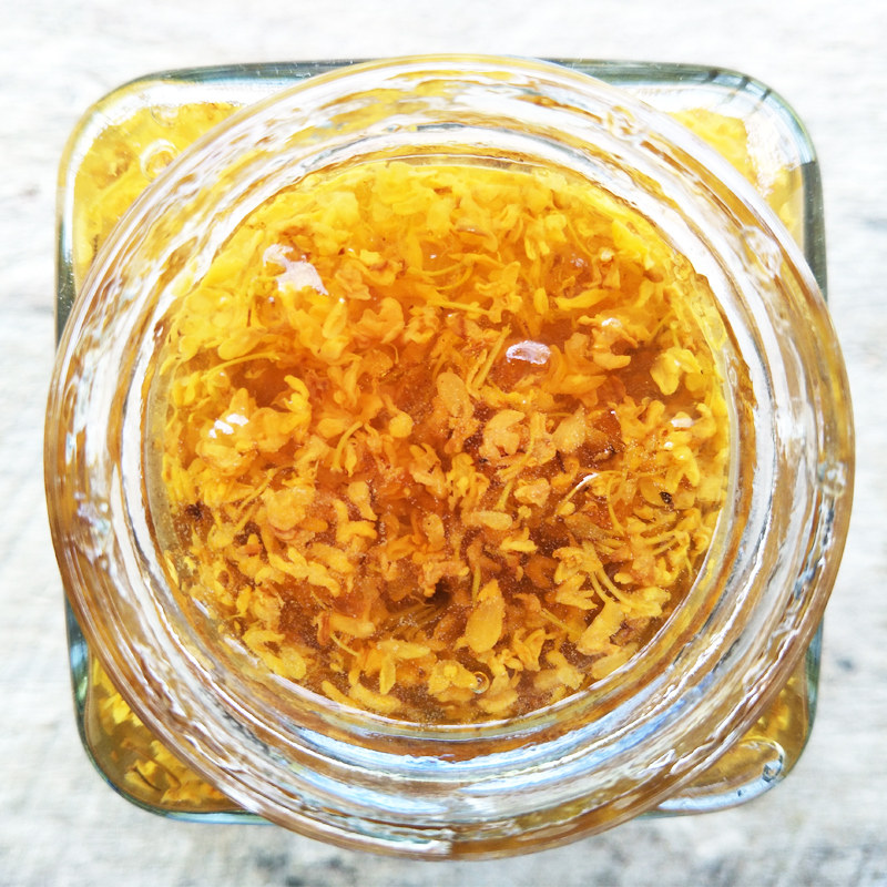 (jelly ingredients) sugar osmanthus stuffed pure sweet osmanthus sauce honey syrup edible Guilin specialty household jam commercial