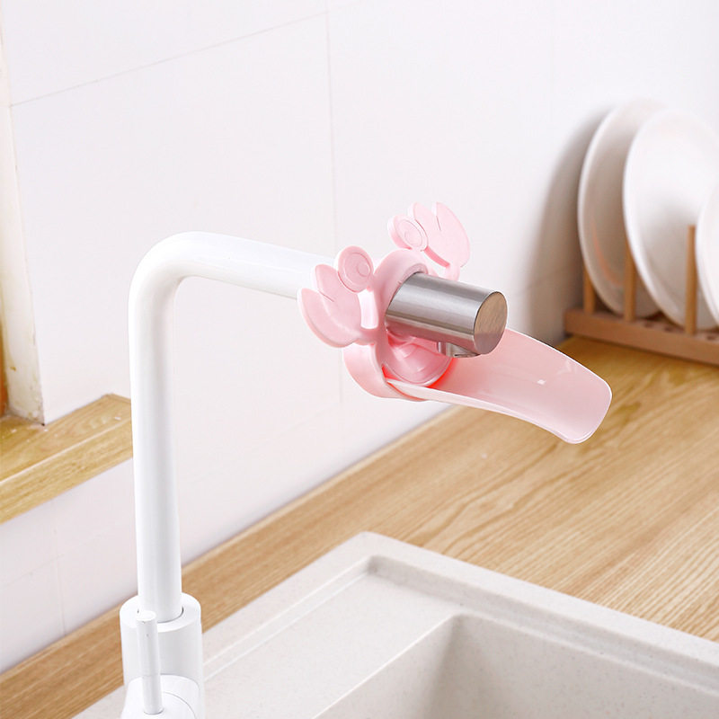 Children's faucet extender water nozzle extender guide sink hand wash cartoon water guide baby extender
