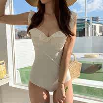 Yuanyuan factory style one-piece swimsuit women 2020 French