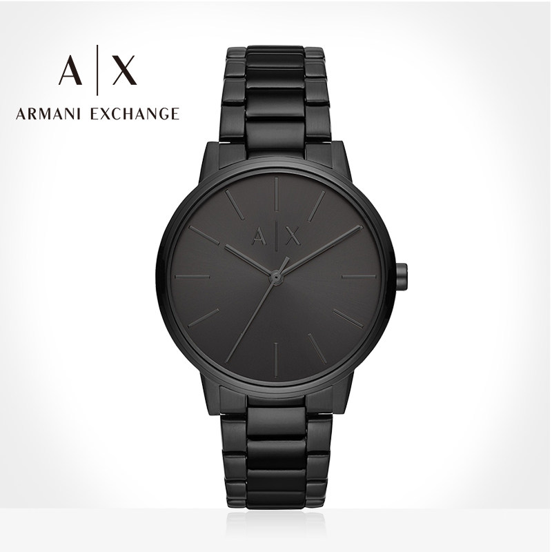 Armani Yamanii Watches Male Black Warrior Minimalist Couple for men's watches AX2701
