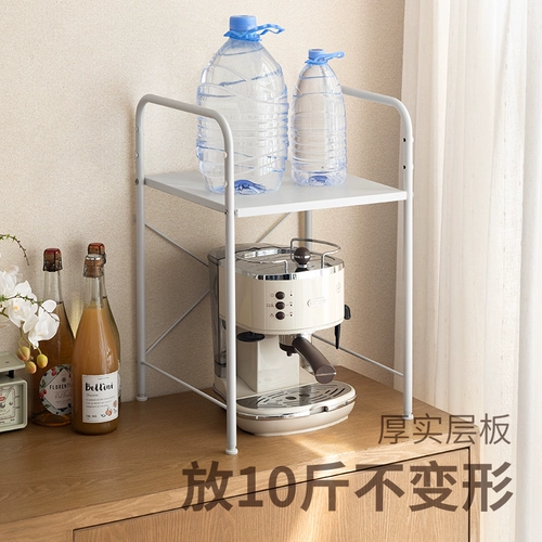 懒角落 Полка для хранения микроволновой печи, бытовая кухонная рисоварка, встроенная в духовку многофункциональная полка для хранения на столешнице